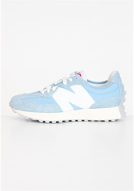 White and blue men's and women's sneakers 327 model NEW BALANCE | U327LL.